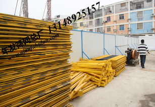 广州工厂黄黑基坑防护栏杆 竖管组合式基坑防护栏